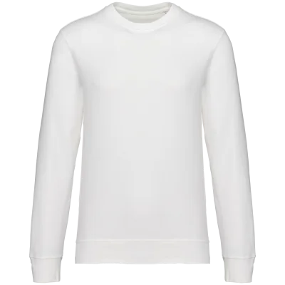 Sweat-shirt écoresponsable à col rond French Terry unisexe