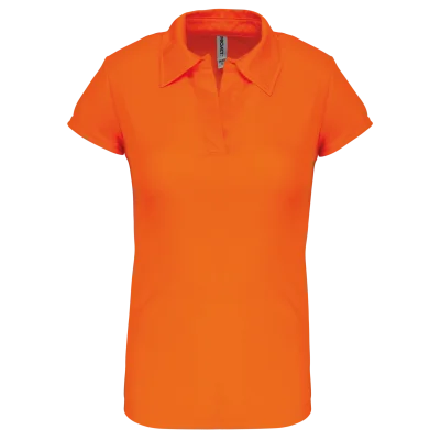 Polo sport manches courtes femme