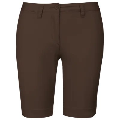 Bermuda chino femme