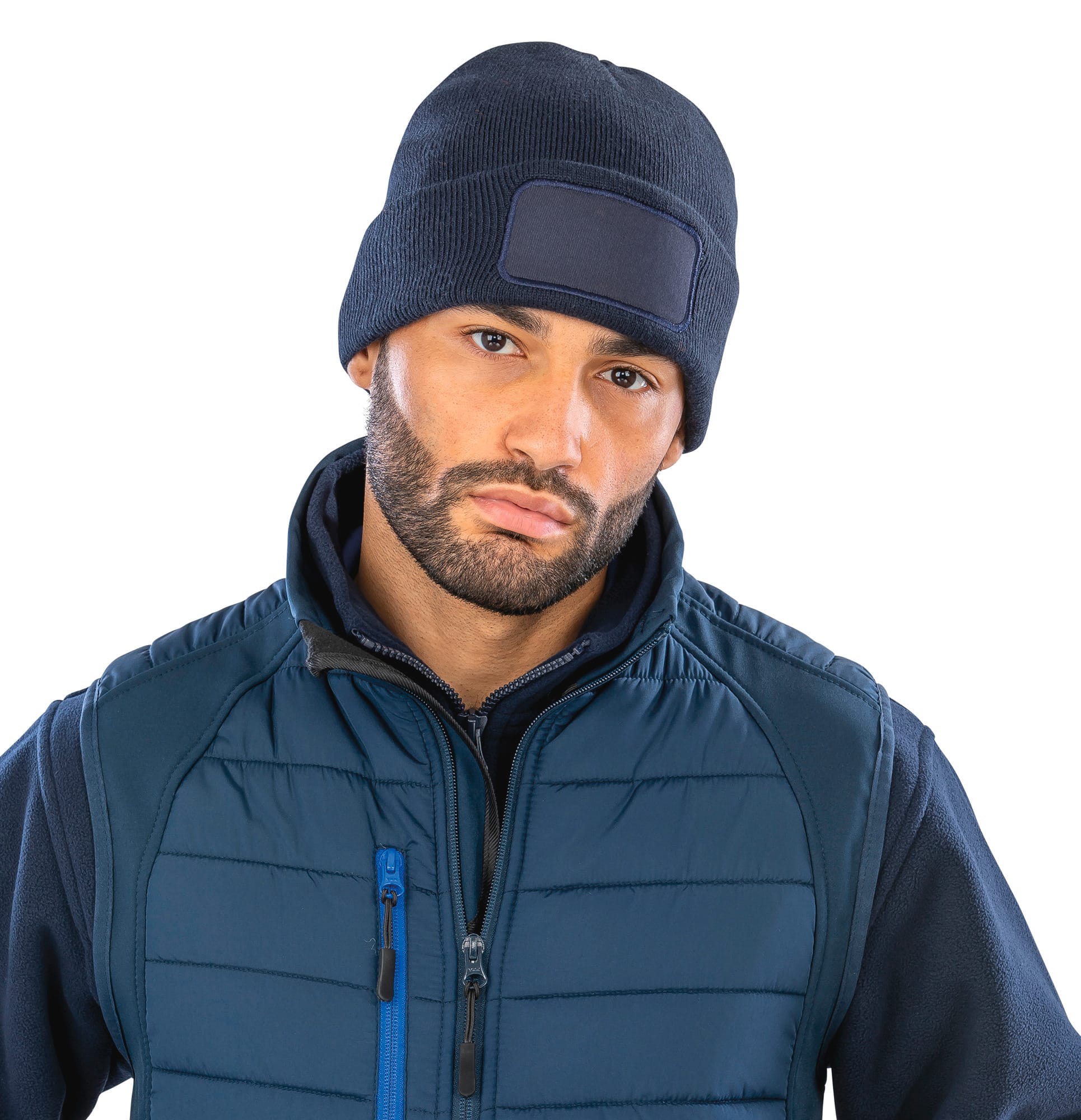 Bonnet imprimable double Tricot