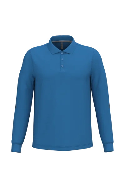 Polo manches longues homme
