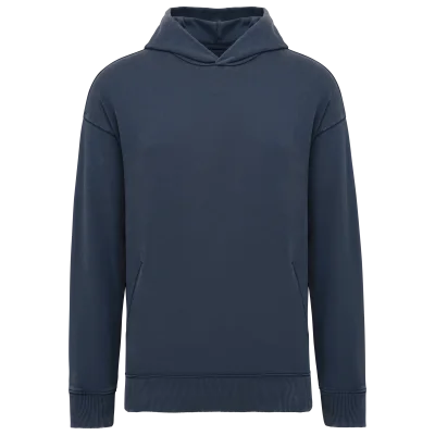 Sweat-shirt écoresponsable à capuche délavé oversize unisexe