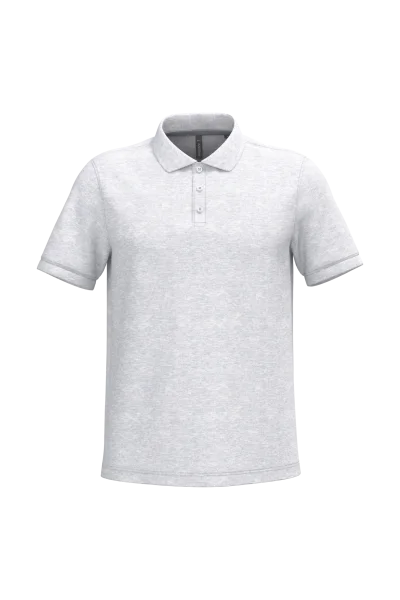 Polo piqué manches courtes homme