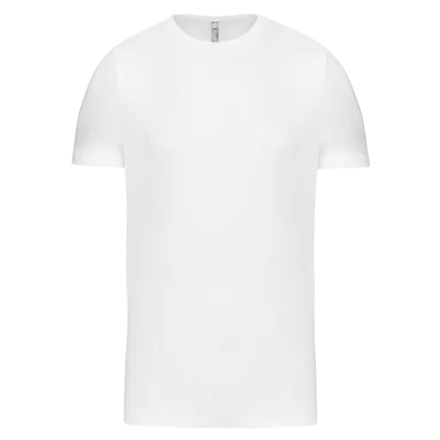 T-shirt col rond manches courtes homme
