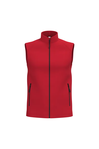 Bodywarmer softshell 2 couches unisexe