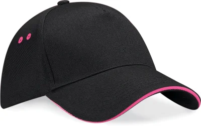 Casquette homme Ultimate à 5 panneaux sandwich contrasté