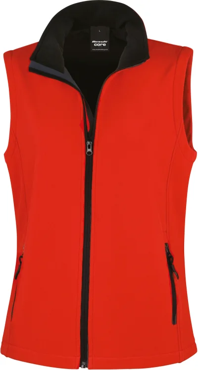 Bodywarmer Softshell Femme Printable