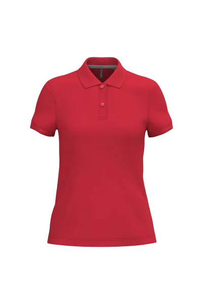 Polo manches courtes femme