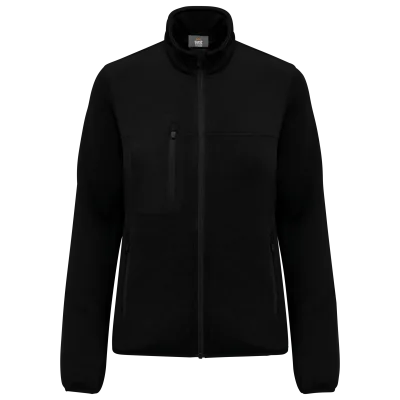 Veste recyclée en polytricot femme