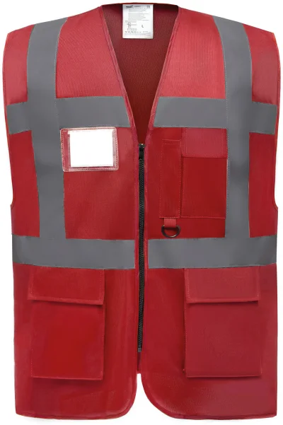 Gilet multifonction haute visibilité