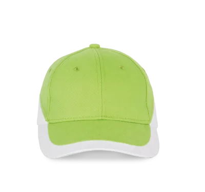 Racing - Casquette bicolore 6 panneaux