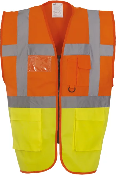 Gilet multifonction haute visibilité