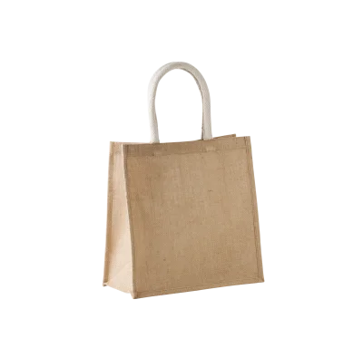 Sac style cabas en toile de jute - grand modèle