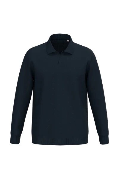 Pull homme à col polo