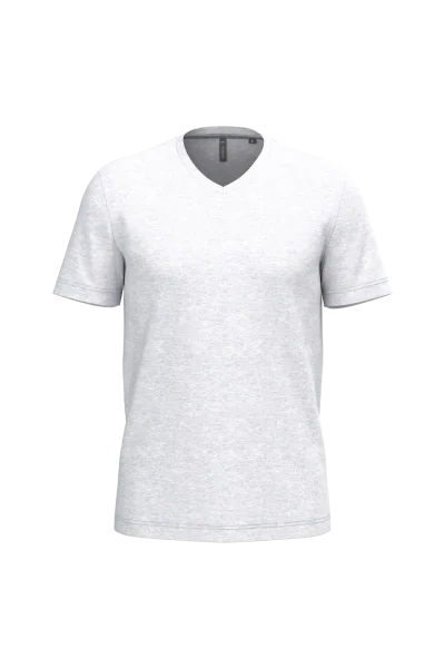 T-shirt col V manches courtes homme