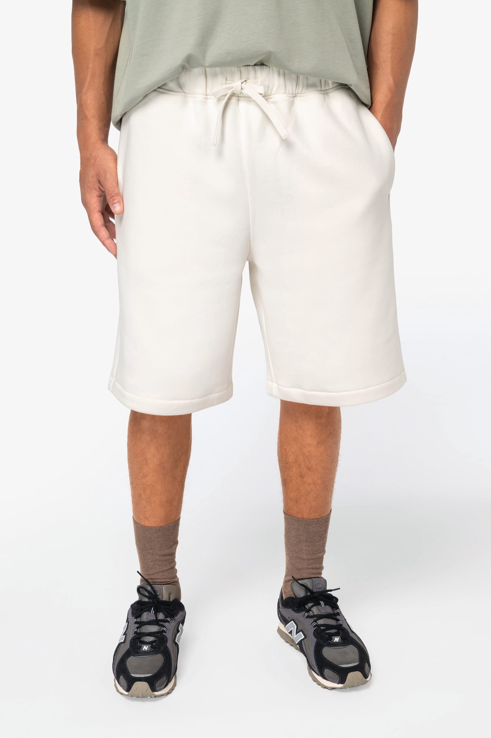 Bermuda écoresponsable ample homme