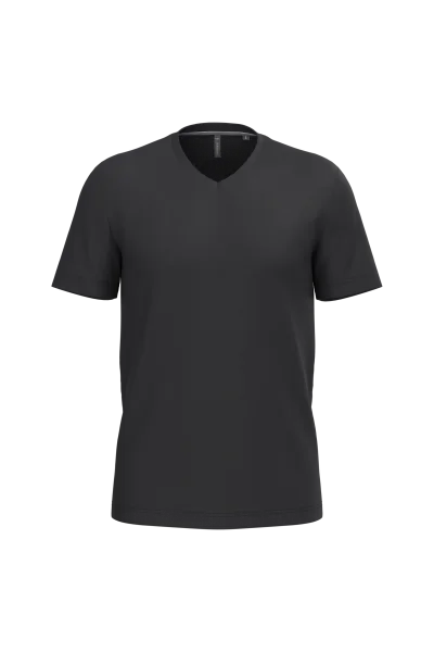 T-shirt col V manches courtes homme