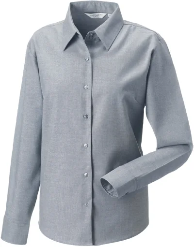 Chemise femme manches longues Oxford