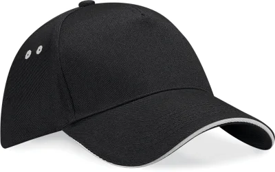 Casquette homme Ultimate à 5 panneaux sandwich contrasté