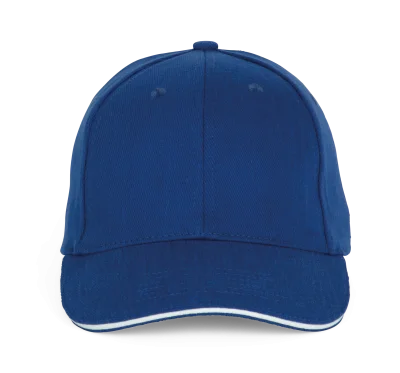 Casquette Baseball avec sandwich - 6 panneaux