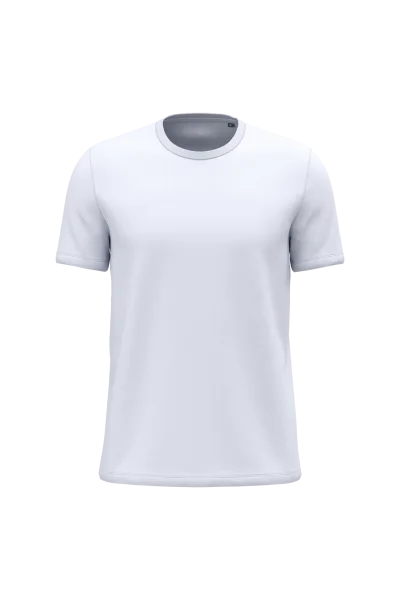 T-shirt manches courtes col rond unisexe