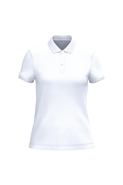 Polo écoresponsable maille piquée femme
