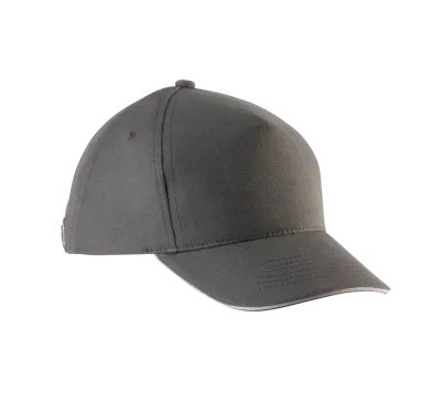 Casquette enfant avec sandwich contrasté - 5 panneaux