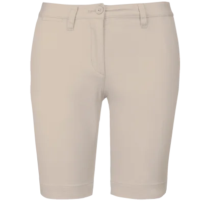 Bermuda chino femme