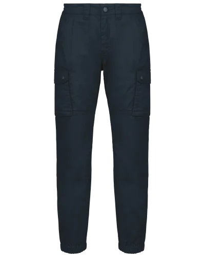 Pantalon cargo unisexe avec bas élastiqué