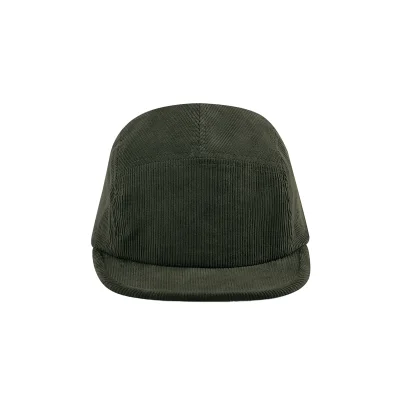 Casquette campeur 5 panneaux en velours