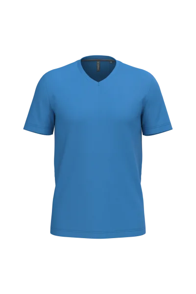 T-shirt col V manches courtes homme