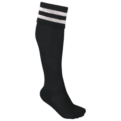 Chaussettes de sport rayées unisexe