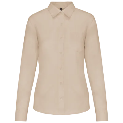 Chemise popeline polycoton entretien facile femme