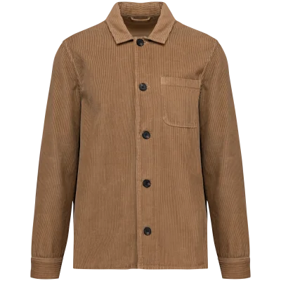 Veste écoresponsable en velours côtelé homme