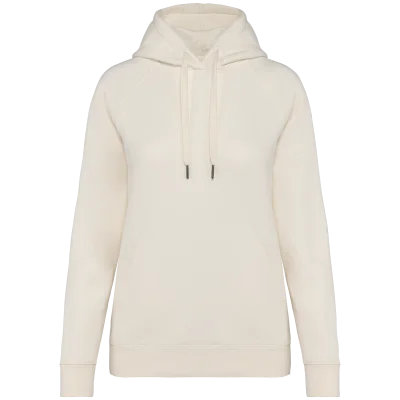 Sweat-shirt écoresponsable à capuche raglan femme