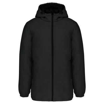 Parka à capuche recyclée unisexe
