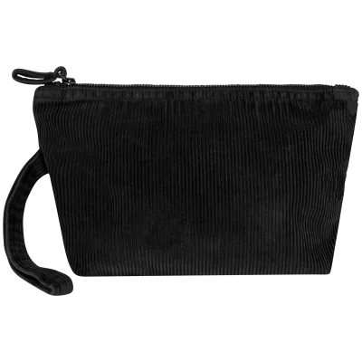 Pochette écoresponsable délavée en velours côtelé