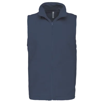 Bodywarmer micropolaire homme