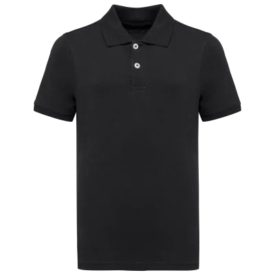 Polo écoresponsable maille piquée enfant