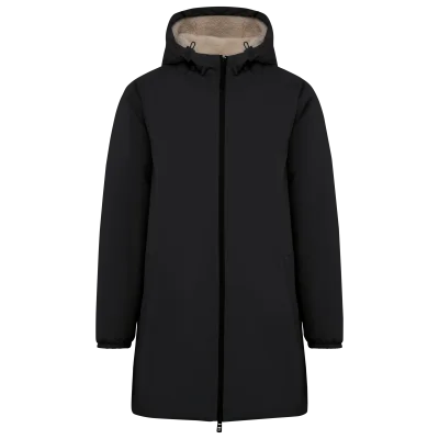 Veste écoresponsable imperméable doublée en sherpa unisexe