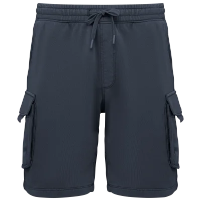 Short cargo écoresponsable délavé French Terry homme