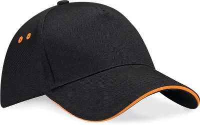 Casquette homme Ultimate à 5 panneaux sandwich contrasté