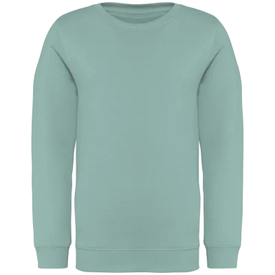 Sweat-shirt écoresponsable à col rond enfant