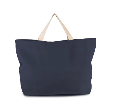 Grand sac de shopping fourre-tout esprit rustique