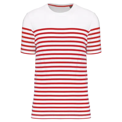 T-shirt marin col rond Bio homme