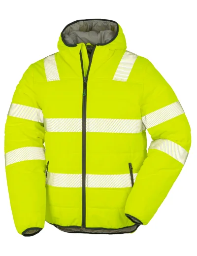 Veste de sécurité recyclée ripstop padded
