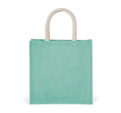 Sac style cabas en toile de jute - grand modèle