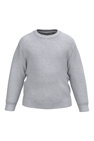 Sweat-shirt recyclé col rond enfant