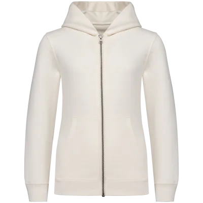 Sweat-shirt écoresponsable zippé à capuche enfant
