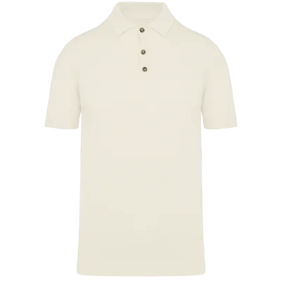 Polo écoresponsable en maille homme